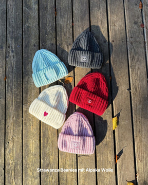 Wollmütze Dunkelgrau