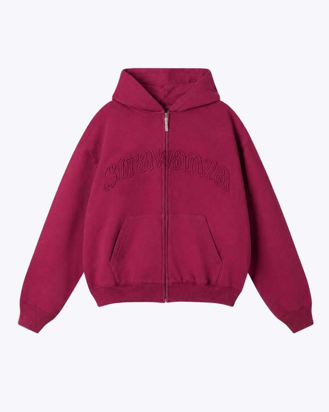 Strawanza Crew Zipper Kirschrot