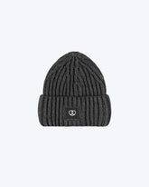 Wollmütze Dunkelgrau