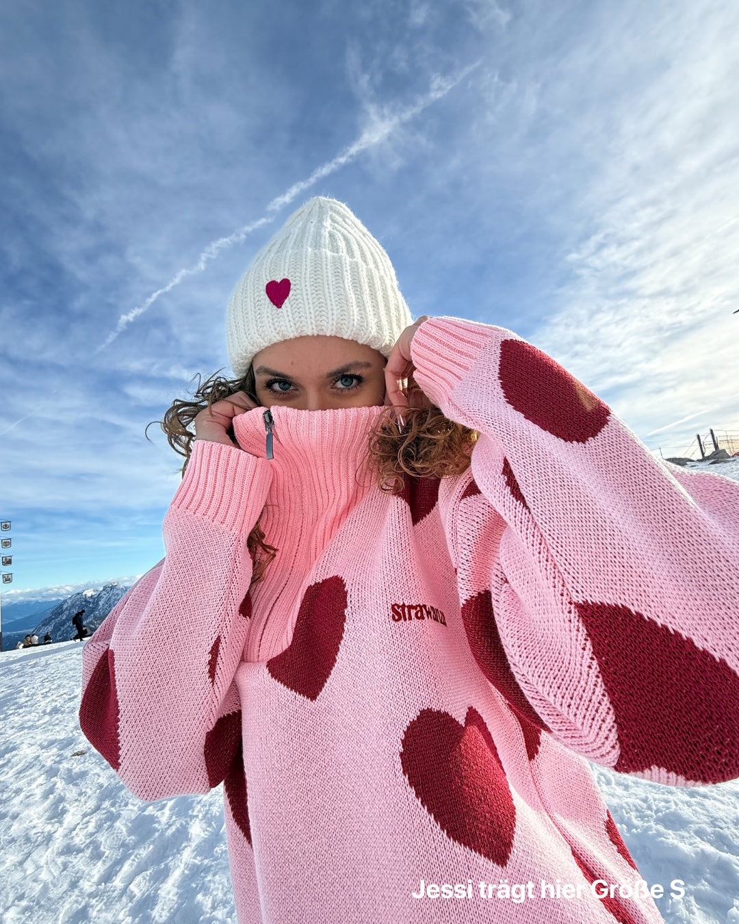 Strickpullover 'Herzal'