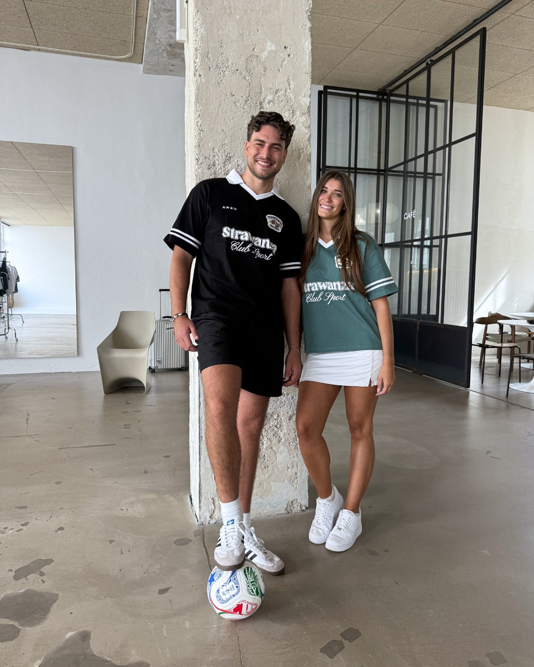 Strawanza Club Trikot retrogrün