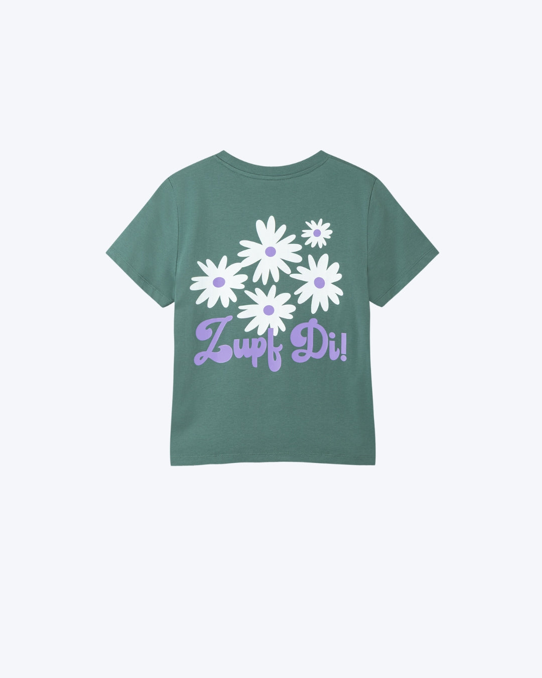 Zupf di Damen T-Shirt vintage grün