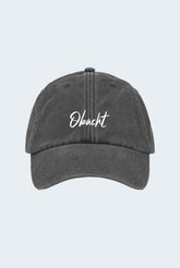 Obacht Cap Vintage Grau